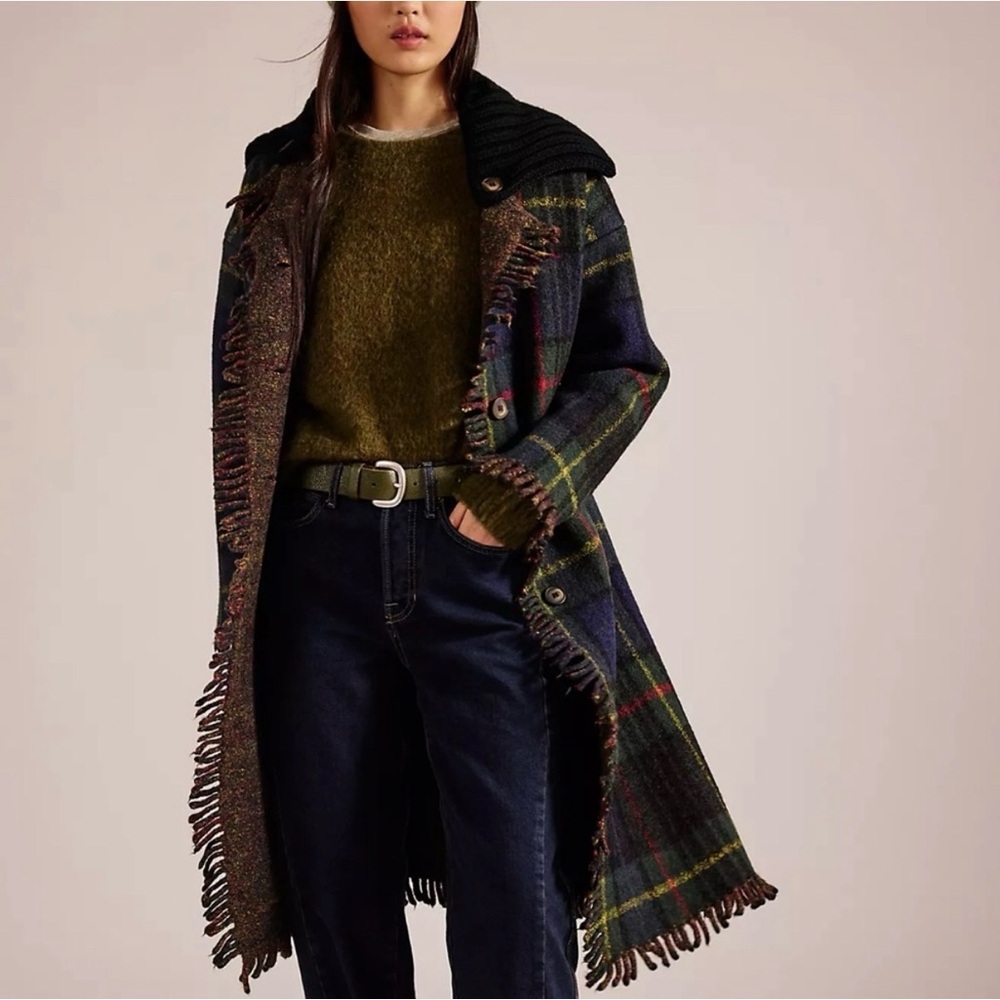 Free people We The Free Merri Tartan Duster